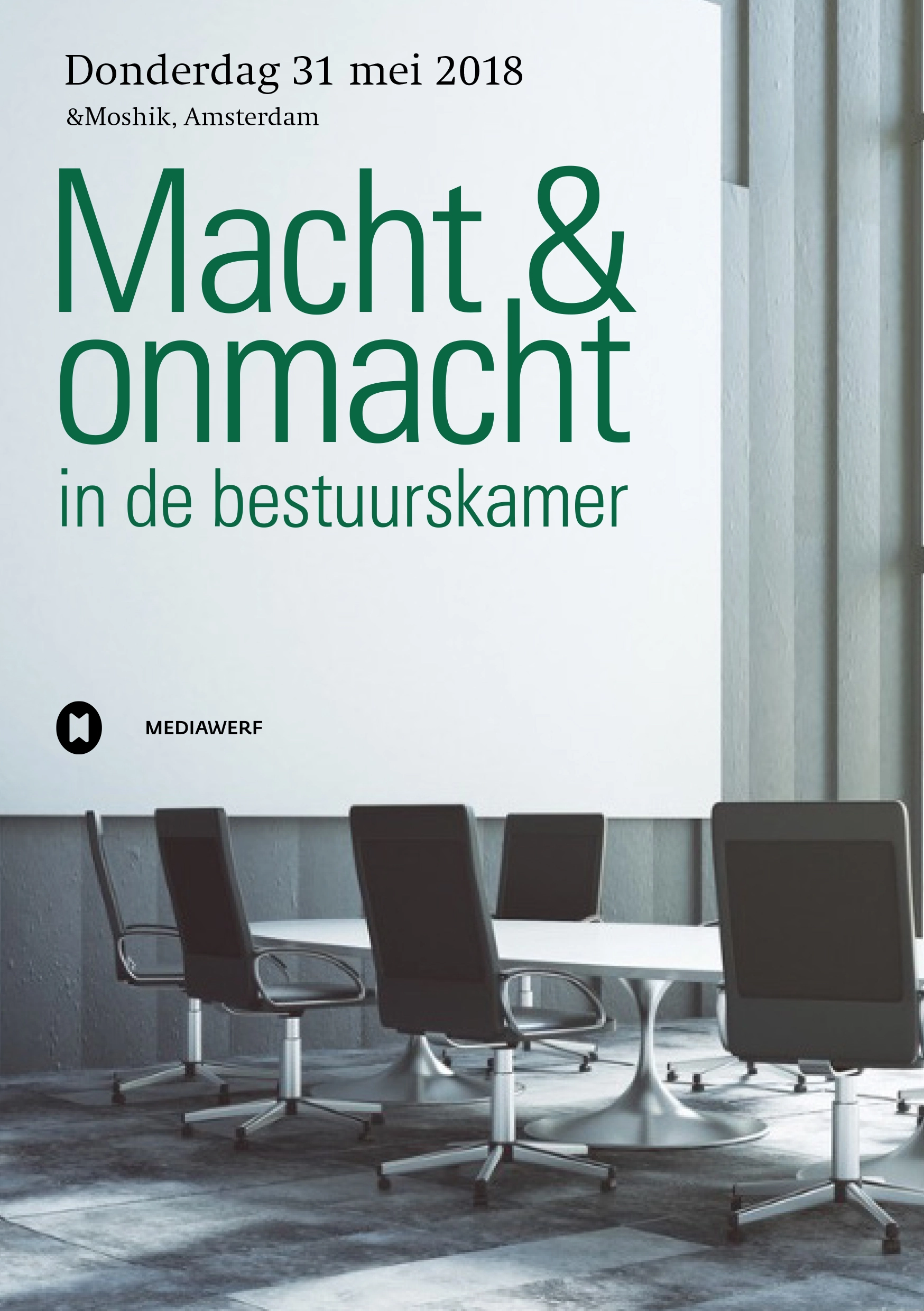 'Macht & onmacht in de bestuurskamer'
