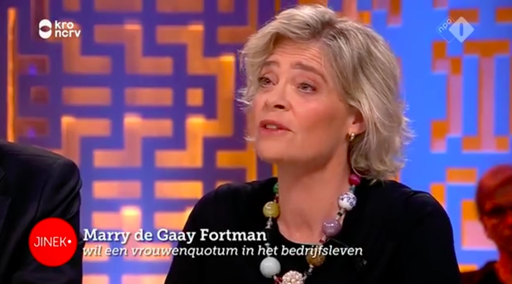 Marry de Gaay Fortman te gast bij Eva Jinek