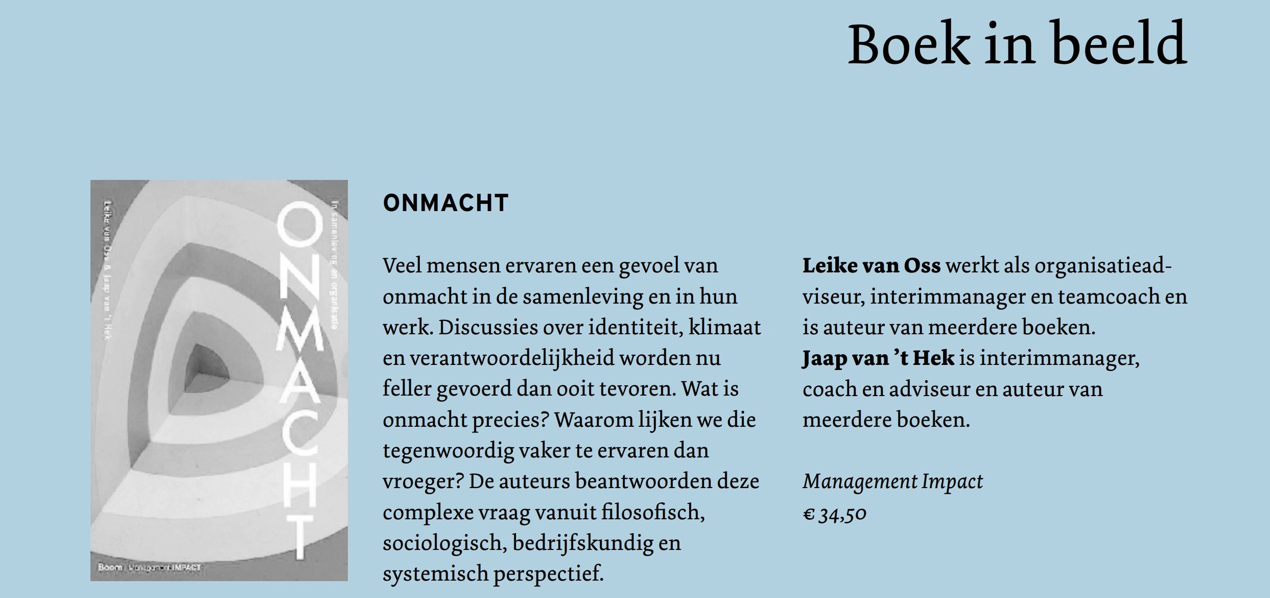 Boek in beeld GB&T 4/2020
