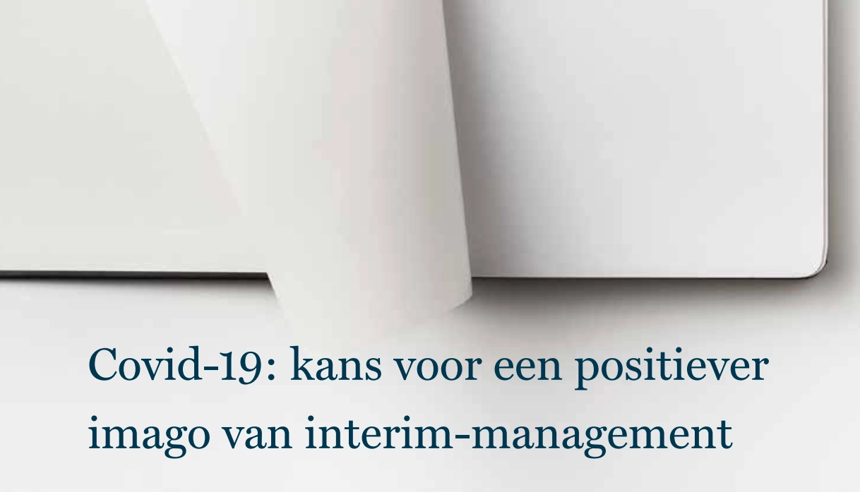 Covid-19: kans voor een positiever imago van interim-management
