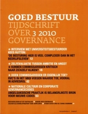 Goed Bestuur & Toezicht 2010/3