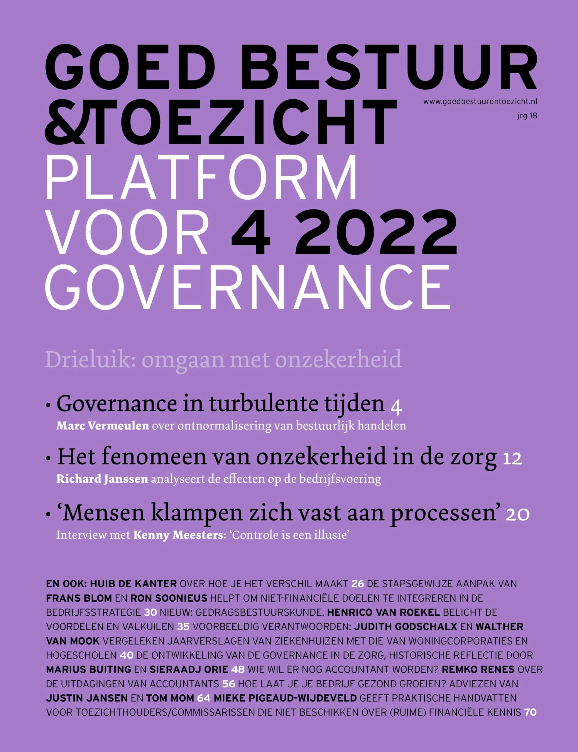 Goed Bestuur & Toezicht 2022/4