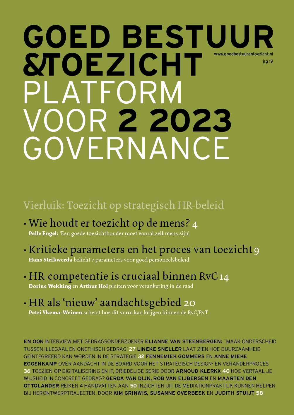 Goed Bestuur & Toezicht 2023/2