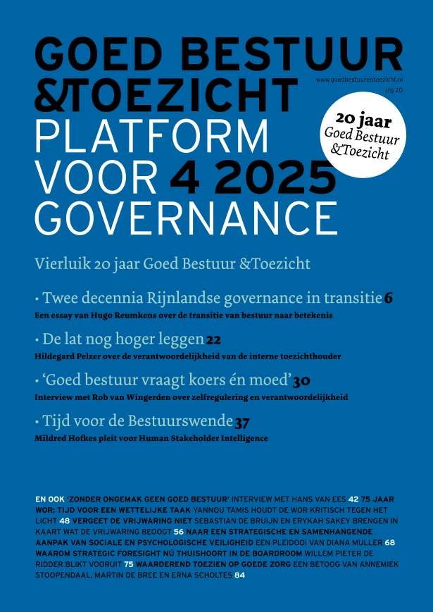 Goed Bestuur &amp; Toezicht 2025/4