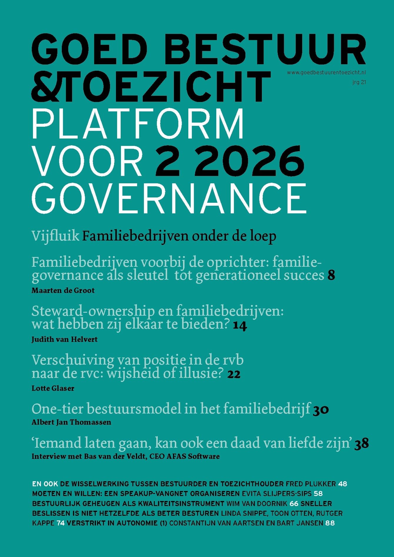 Goed Bestuur &amp; Toezicht 2026/2